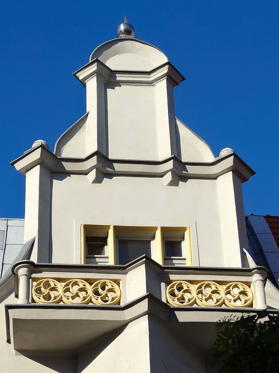 gable, pediment, architecture, facade, exterior, building, roof HD wallpaper