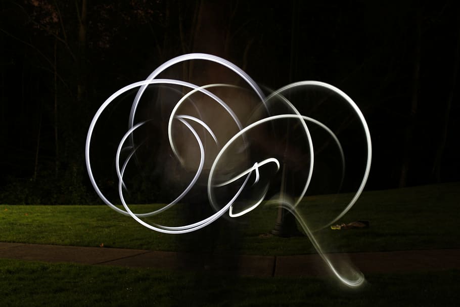 poi, pattern, geometric, night, no people, creativity, studio shot HD wallpaper