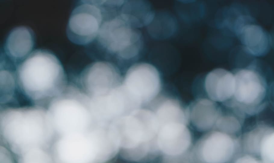 Confetti of light, blue, bokeh, pattern, defocused, backgrounds HD wallpaper