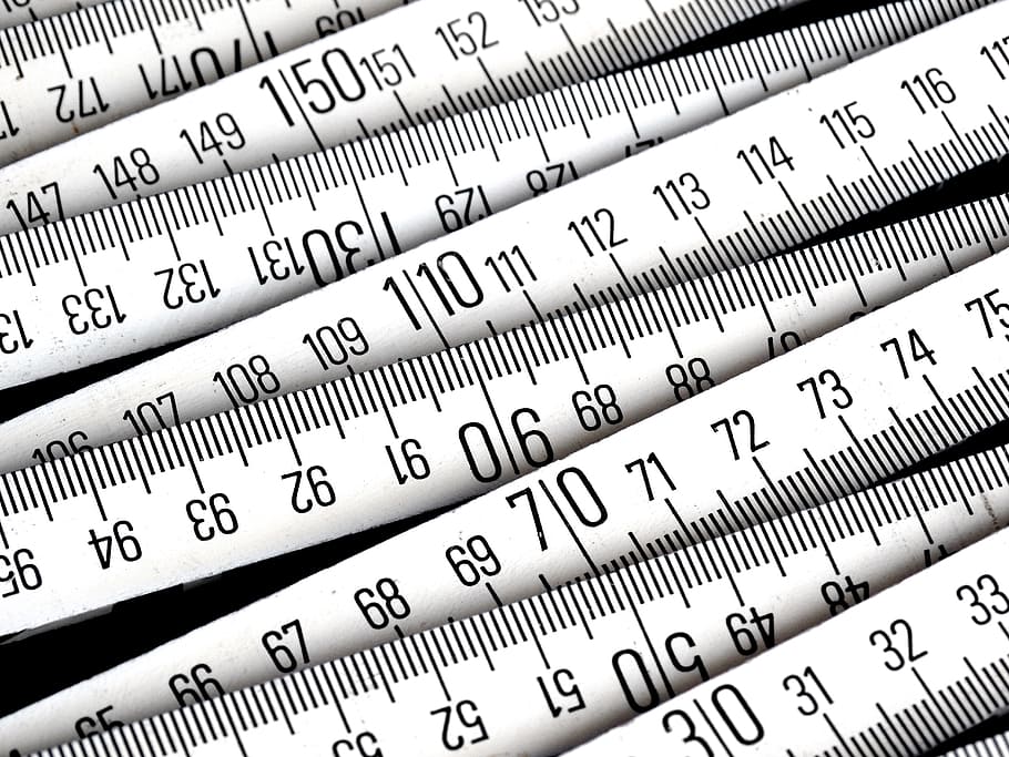 white tape measures, scale, double m, accuracy, centimeters, millimeter, HD wallpaper