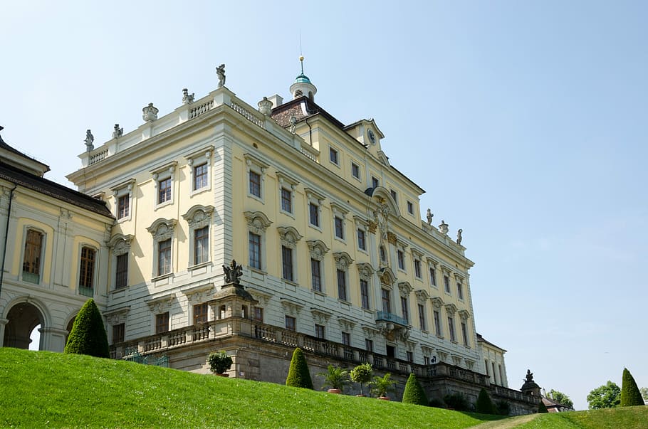 castle, ludwigsburg germany, baroque, park, garden, residenzschloss