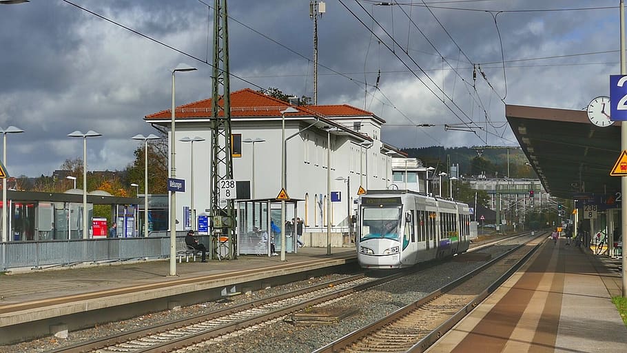 train, railway, transport system, transportation, rail transportation HD wallpaper