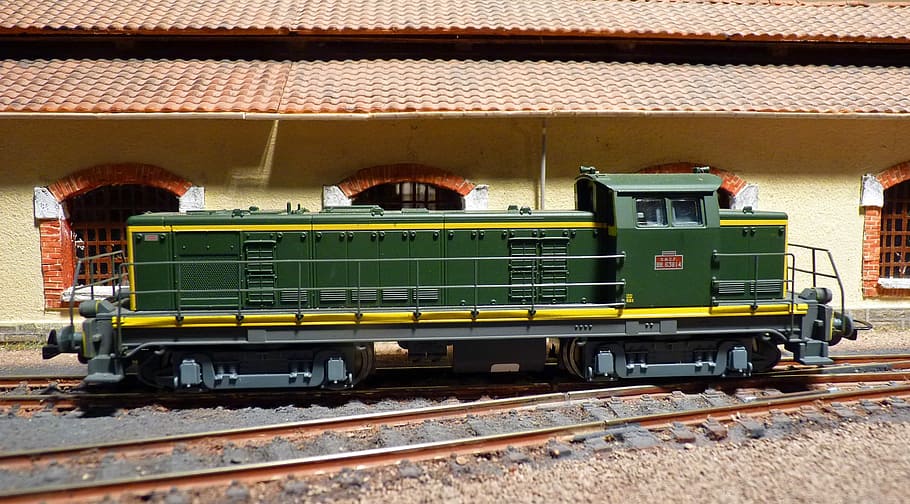 Model Railroad, Train, Model, Railway, toys, locomotive, railroad Track HD wallpaper