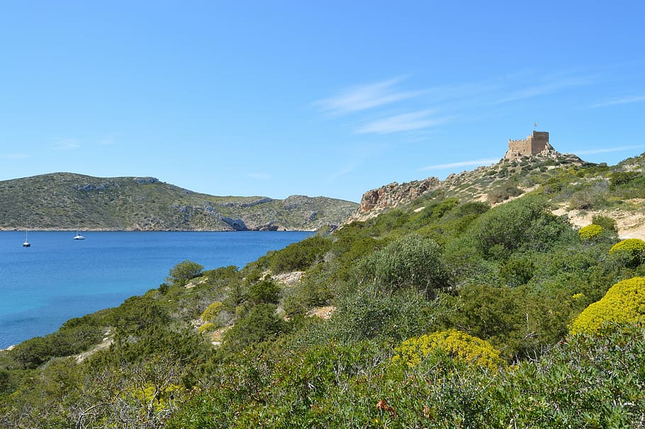 castle, cabrera, archipelago, park, national, maritime, terrestrial HD wallpaper