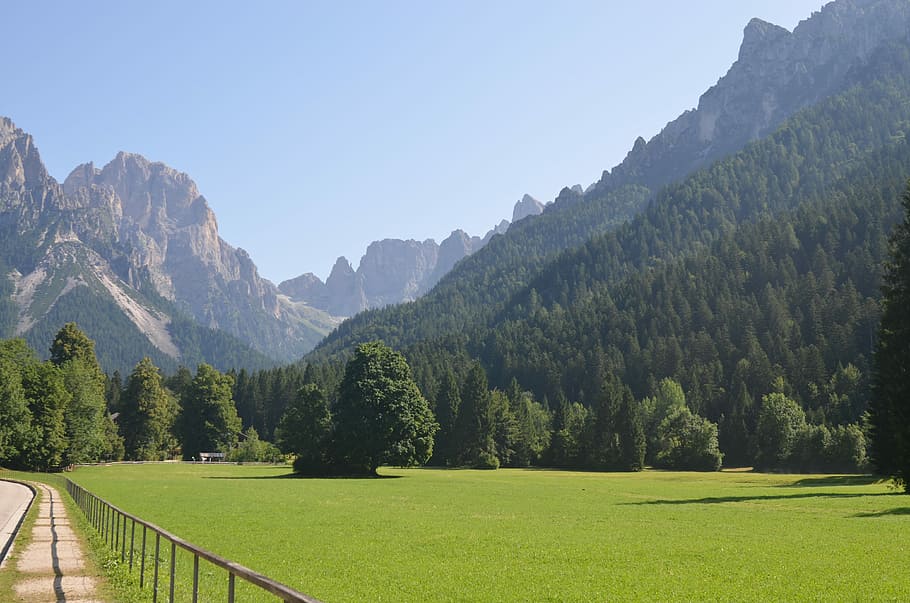 Dolomiti, Dolomites, Mountains, landscape, alpine, italy, rock, HD wallpaper