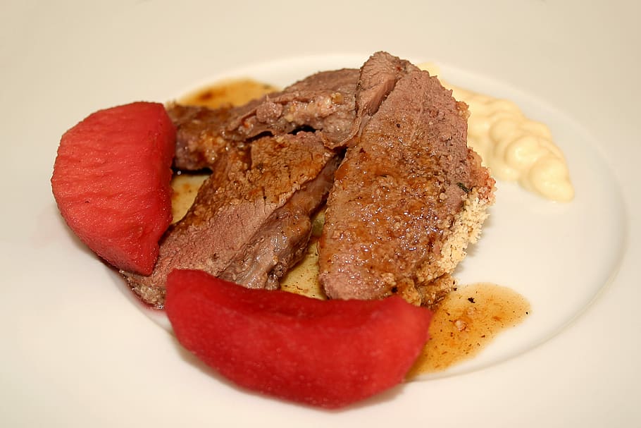 Meat, Menu, Meal, Lunch, Delicious, main course, fillet, loin HD wallpaper