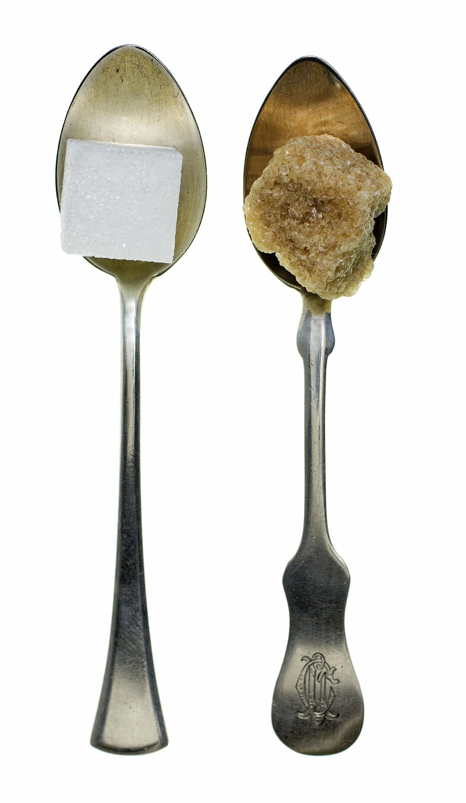 spoon, sugar, silver, sweet, ingredient, brown, white, natural HD wallpaper