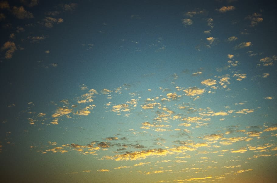 clouds, sunset clouds, peaceful clouds, sky, cloud - sky, beauty in nature HD wallpaper