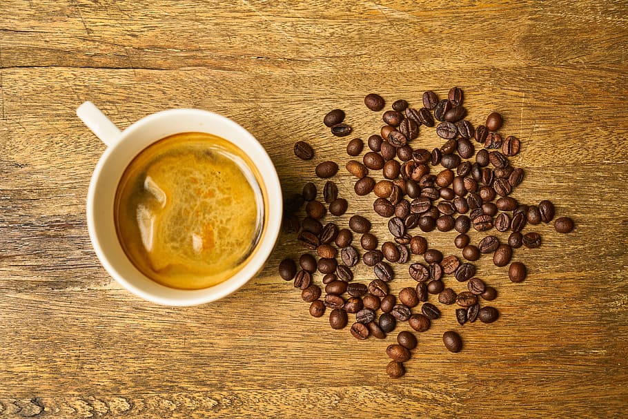 coffee, cup, beverage, espresso, cappuccino, food photo, good morning HD wallpaper