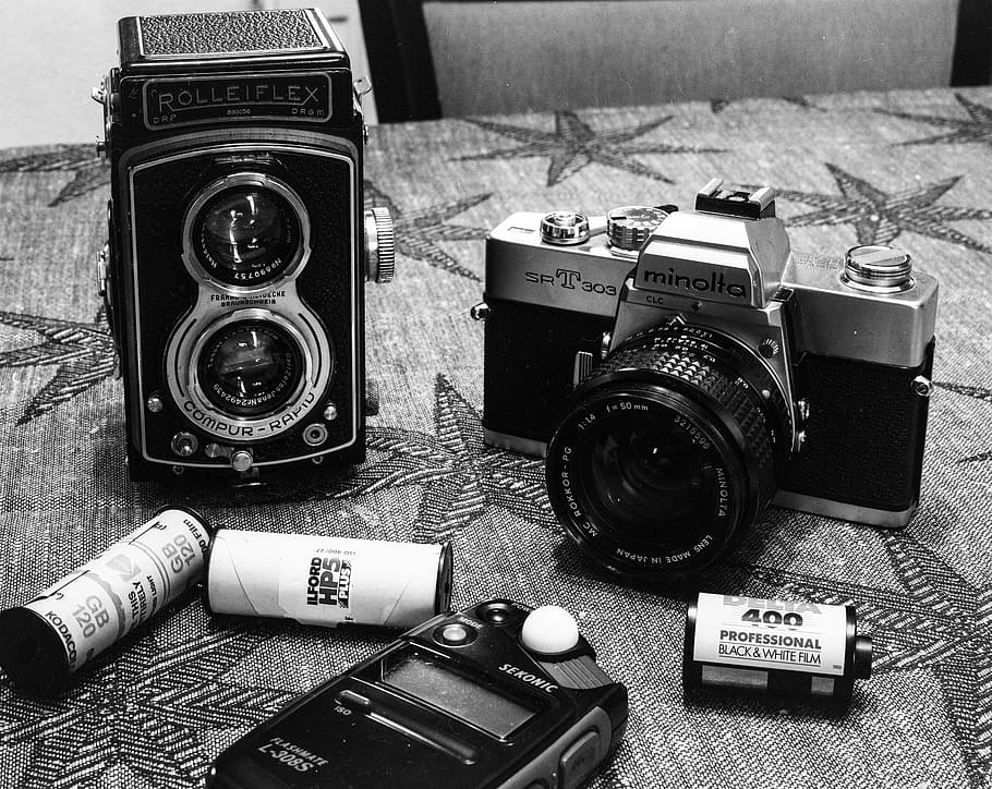 Camera, Vintage, Film, Retro, photography, old, vintage camera, HD wallpaper