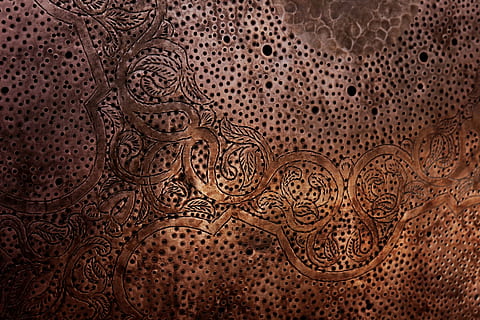 arabic, arabesque, metal, texture, pattern, no people, close-up HD wallpaper