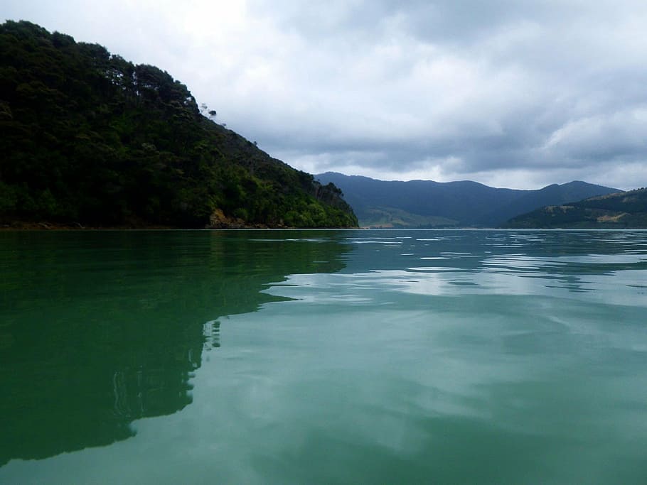 lake, water, cloud, mountain, sky, cloud - sky, scenics - nature HD wallpaper