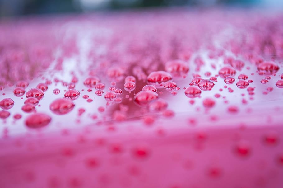 Pink Water Droplet, Have always wanted to capture an image …