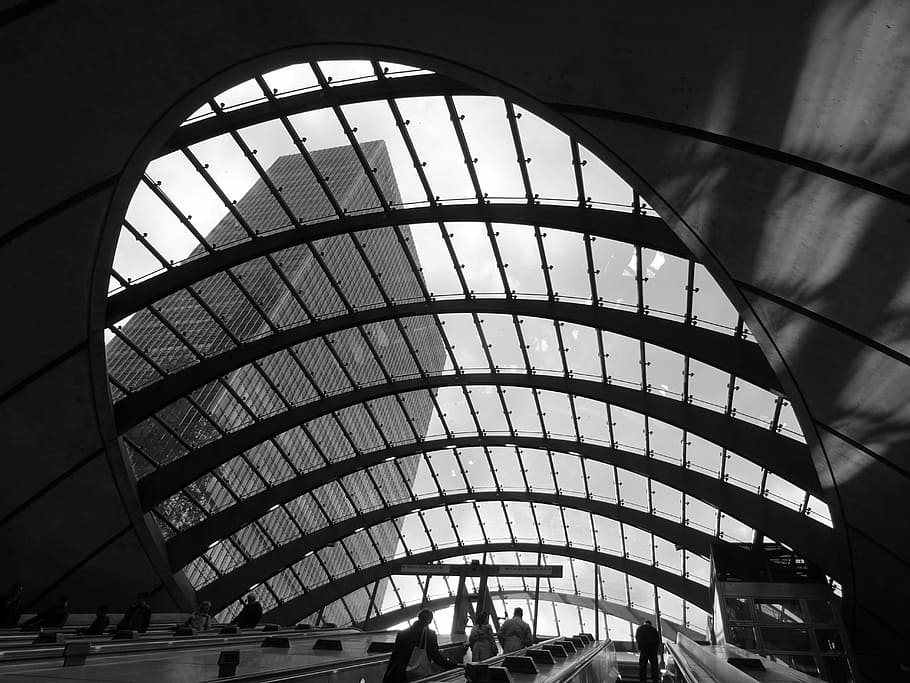 architecture, building, business, ceiling, city, cityscape HD wallpaper