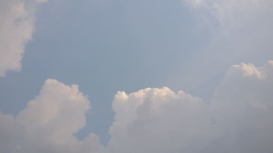 sky, cloud, crush, fair, sunshine, warmth, blue, cleanliness HD wallpaper