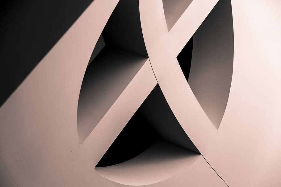 white architectural design, untitled, architecture, wall, cross HD wallpaper