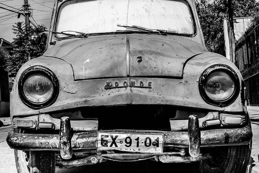 auto, old, retro, car, antique auto, vintage, vehicle, automobile, HD wallpaper