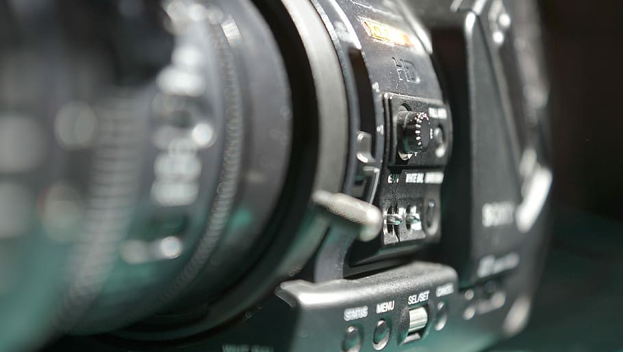 Camera, Macro, Sony, Electronics, no people, close-up, indoors HD wallpaper