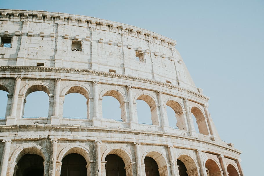 Coliseum, Rome, The Colosseum, building, architecture, old, stone HD wallpaper