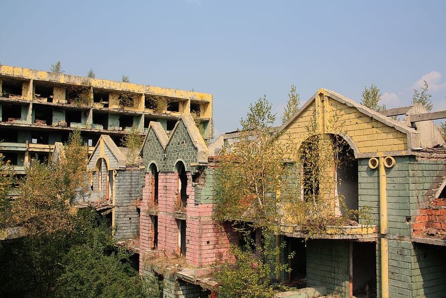 Bosnia, Sarajevo, War, hezegovina, damage, building, ruined, HD wallpaper