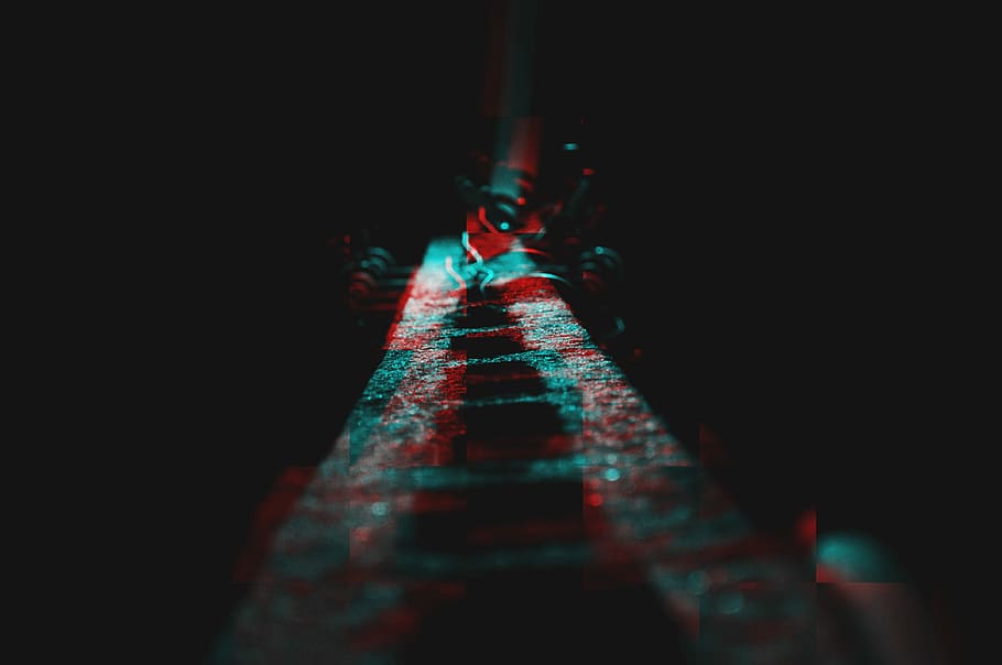 untitled, lights, night, dark, green, red, no people, indoors HD wallpaper
