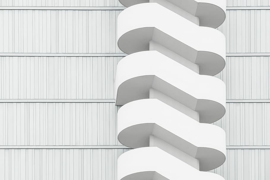 white wooden base, stairs, steps, building, architecture, parallel HD wallpaper