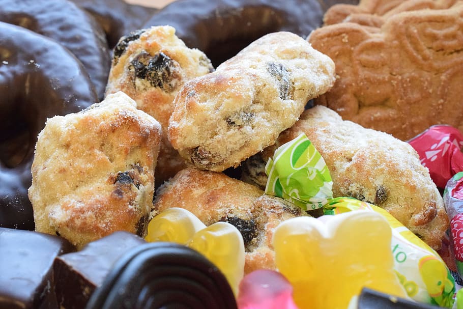 biscuits, christmas, sweets, food, breakfast, foods, sweet biscuits HD wallpaper