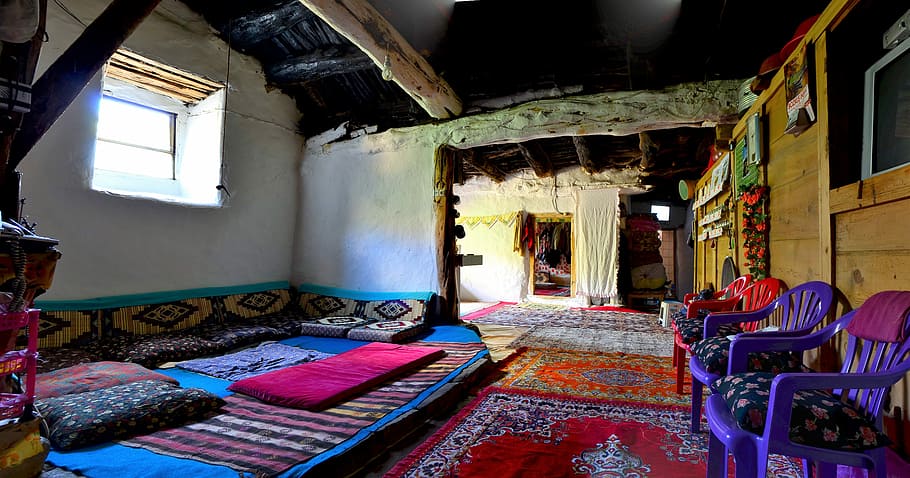 empty living room, Village, House, Old, Home, village house, turkey