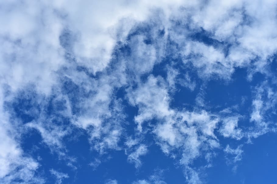 sky, clouds, cloudy, blue, blue sky, cloud - sky, cloudscape HD wallpaper