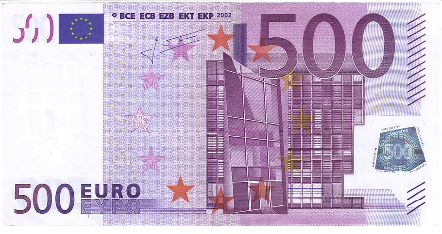 euro, europe, banknote, money, wealth, european union, 500 euro