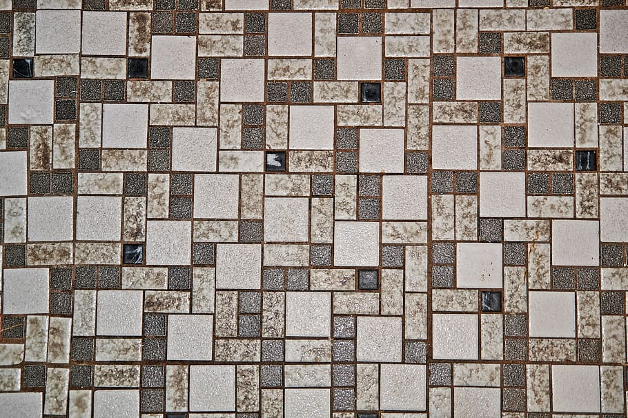 mosaic, pattern, tile, square, textiles, backgrounds, full frame HD wallpaper