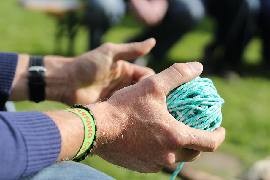 hand, yarn, cord, play, prompt, connect, explain, human hand HD wallpaper