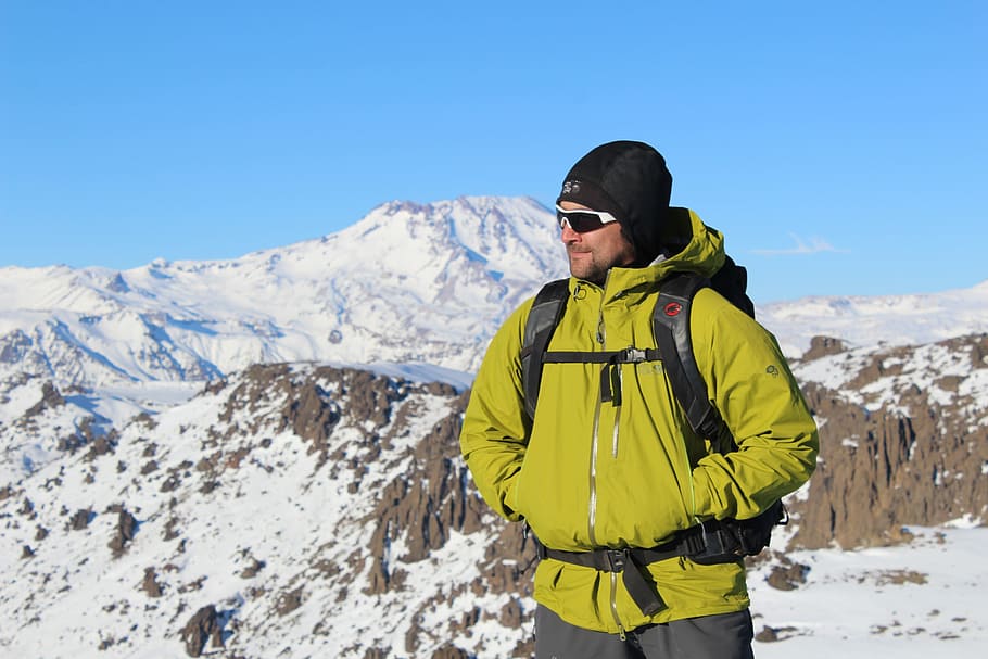 Mountain, Cold, Winter, Snow, Nevada, mountaineering, chile HD wallpaper