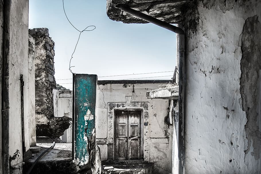door, architecture, house, window, leave, building, old, outdoor HD wallpaper