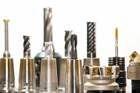 assorted drill bits, carbide drill bit, milling, milling machine HD wallpaper