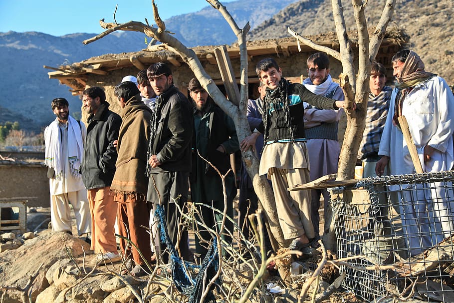Afghani, People, People, Group, Men, Male, eastern, culture
