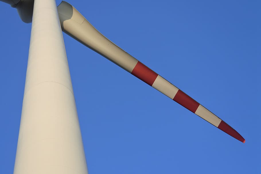 blue sky, pinwheel, rotor, current, eco, energy, wind, wind energy HD wallpaper