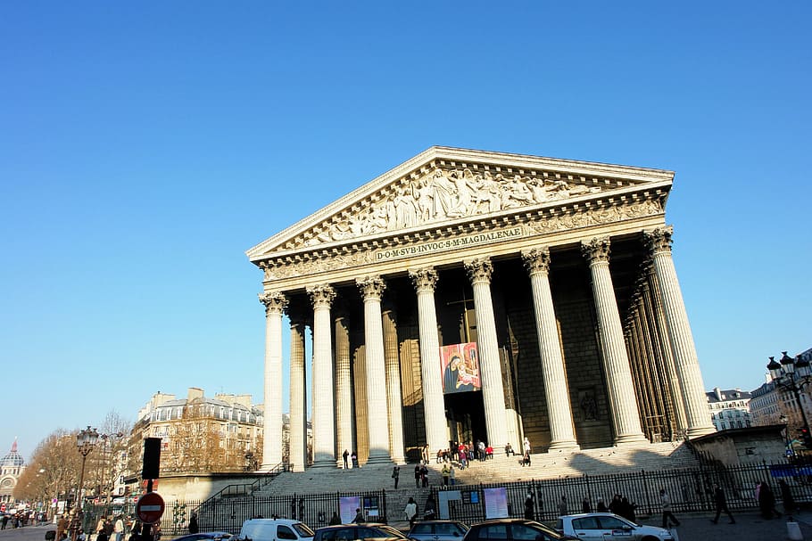 Paris, Building, Isolated, Modern, architecture, france, built structure HD wallpaper