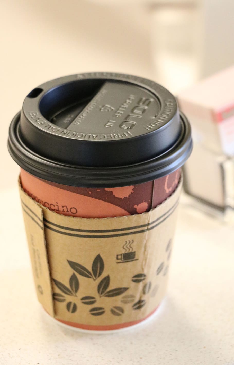 Coffee, Cup, Cup, Drink, Takeaway, indoors, close-up, no people HD wallpaper