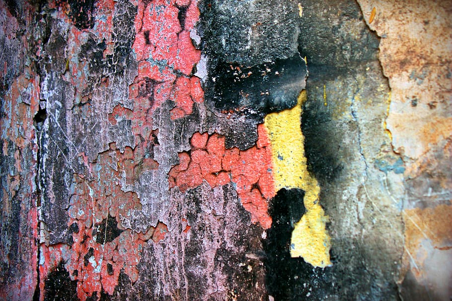 textures, old paint, decoration, urban, wall, broken, textured HD wallpaper