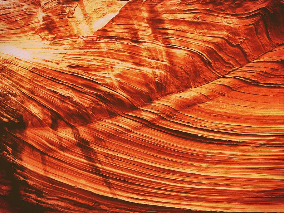 aerial photography of brown mountain, texture, rock, cliff HD wallpaper