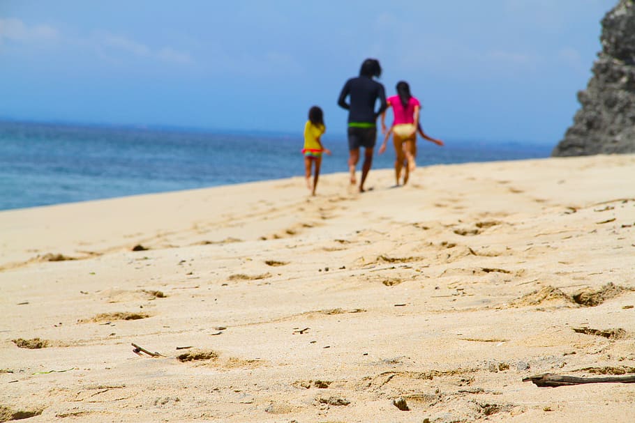 sea, nature, beach, vacation, bali, fun, island, leisure, ocean HD wallpaper