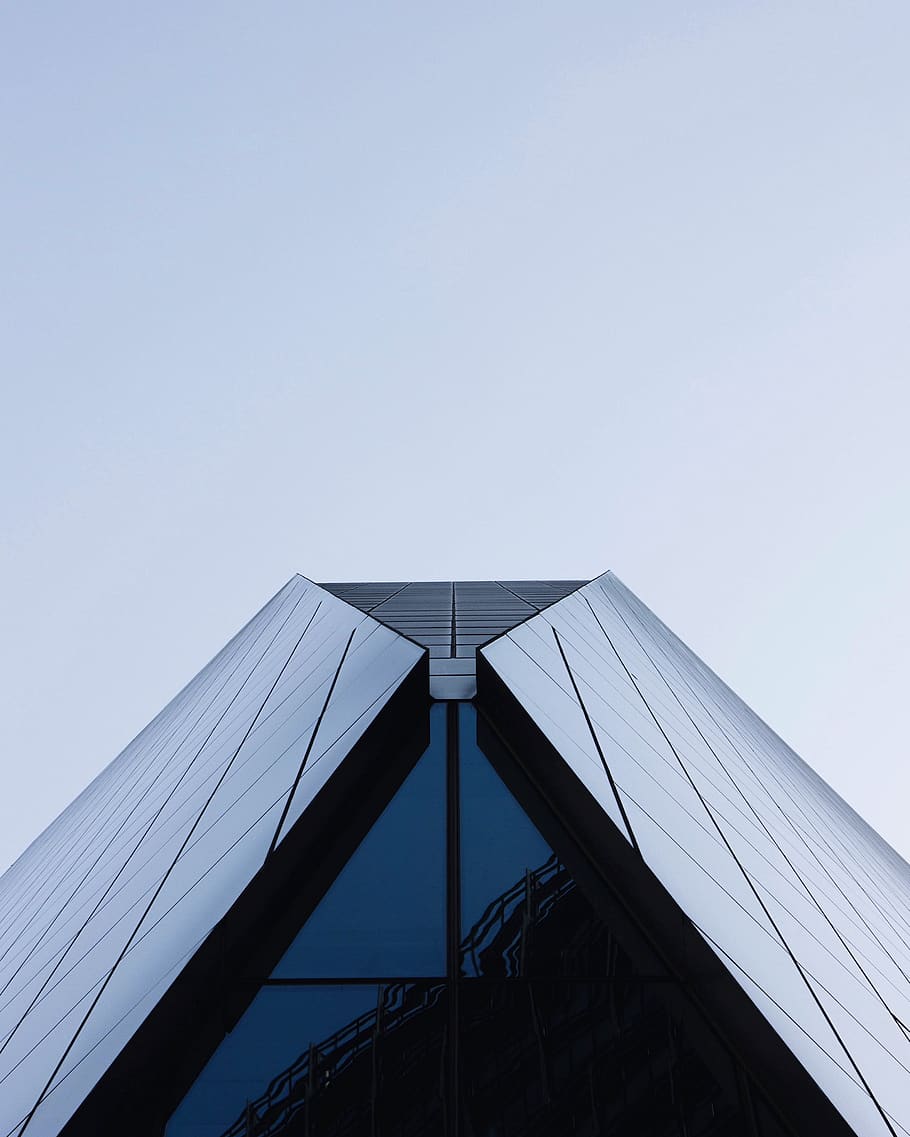 architecture, building, infrastructure, reflection, sky, built structure HD wallpaper