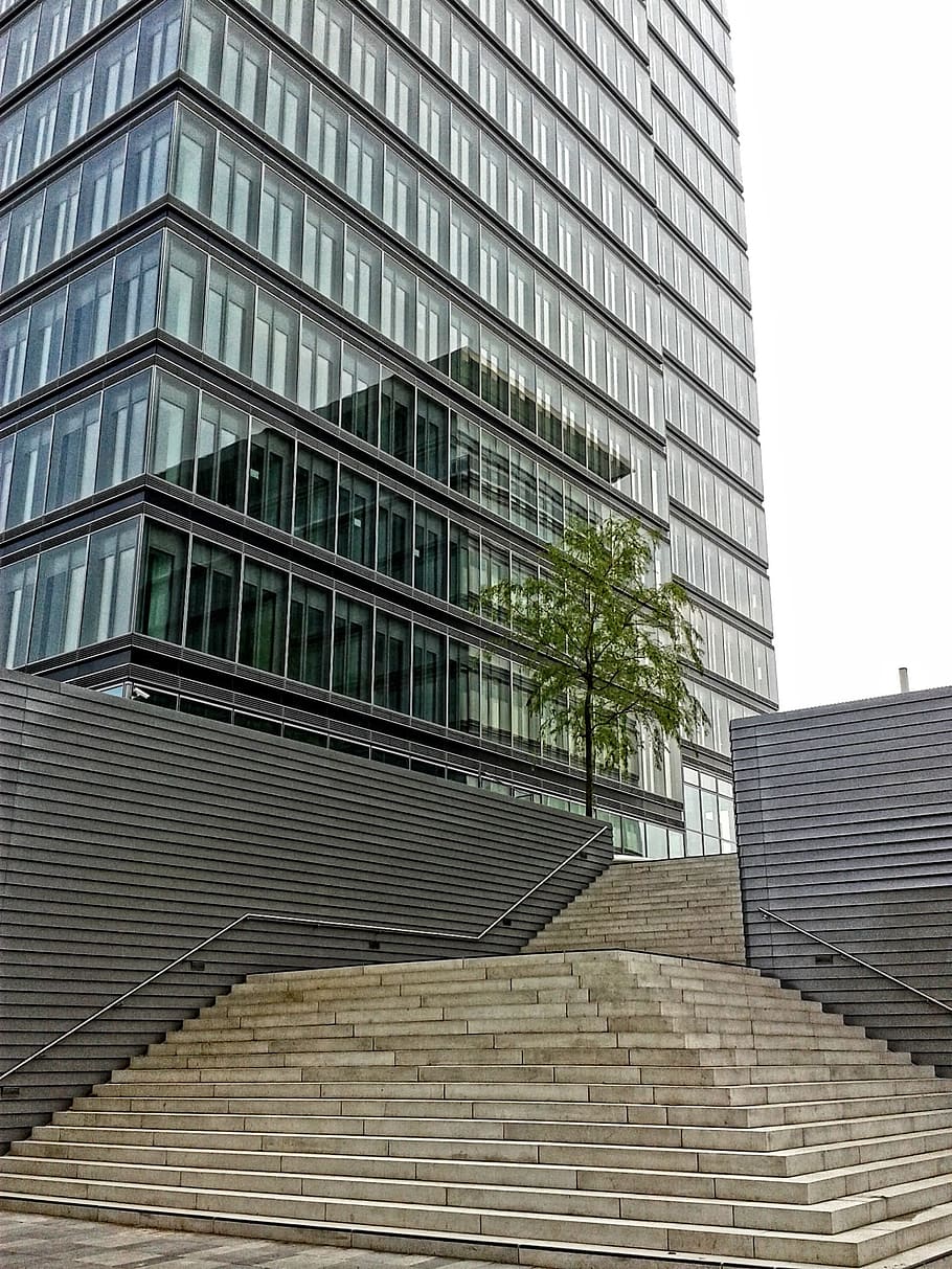 cologne, lanxess, germany, architecture, deutz, building, modern HD wallpaper