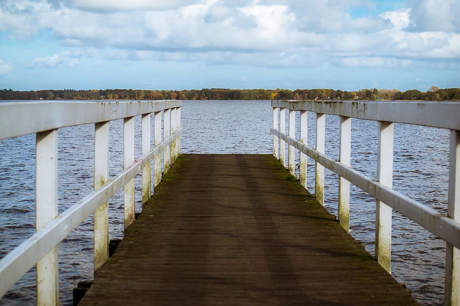 Web, Kai, Water, Lake, Pier, Dock, waters, rest, meditation HD wallpaper