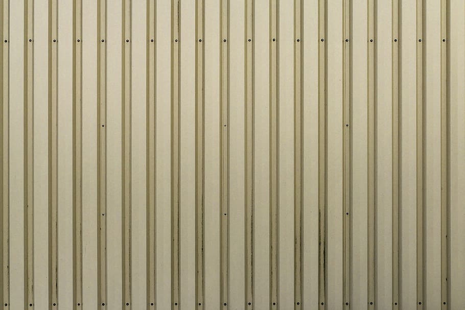 facade, profile sheet, sine-wave profile, aluminium, corrugated plate, HD wallpaper
