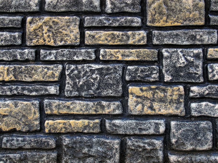 closeup photo of gray and brown concrete wall, texture, stone wall HD wallpaper