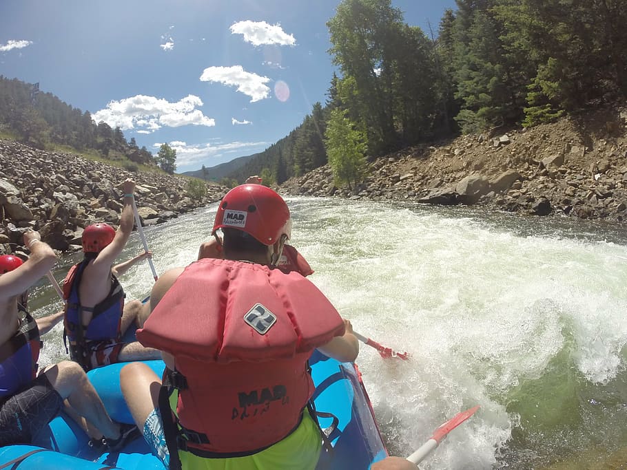 whitewater, rafting, river, sport, adventure, paddle, boat