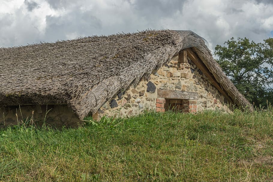 House, Thatch, Ecology, abandoned, built structure, architecture HD wallpaper