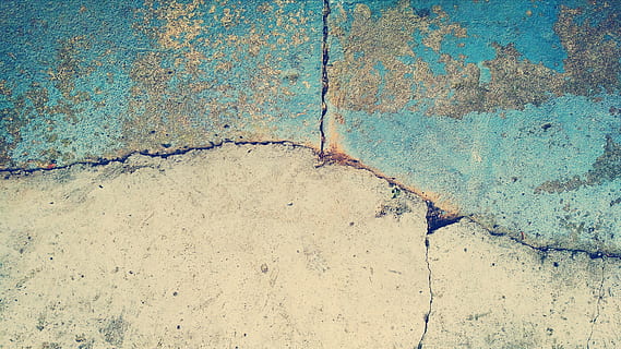 blue and gray concrete, abstract, art, backdrop, background HD wallpaper